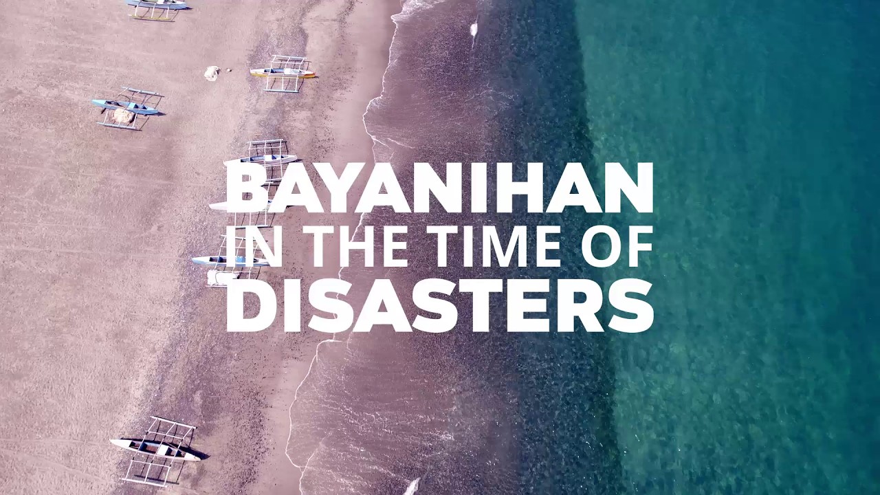 Bayanihan in the time of disasters TRAILER B
