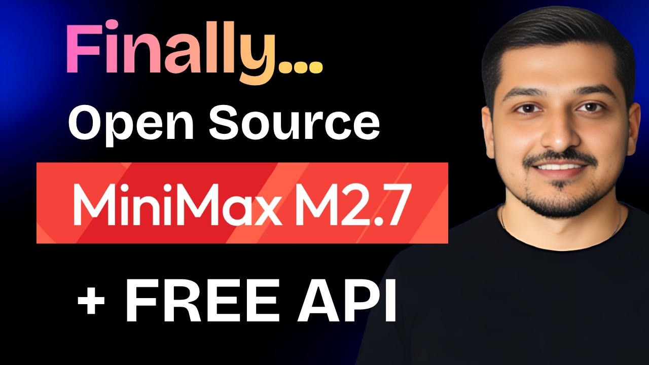 MINIMAX M2.7 &mdash; открытый исходный код с БЕСПЛАТНЫМ API-КЛЮЧОМ