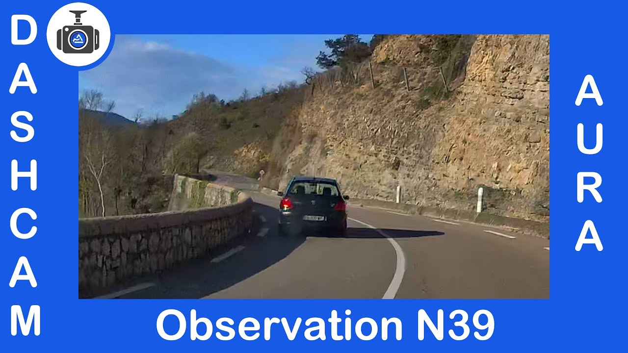 Dashcam France AURA - Observation N39 - De retour sur les lignes blanches!
