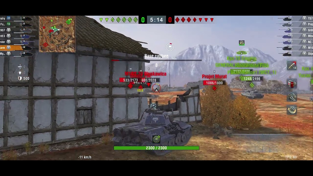 Second game with the E75
