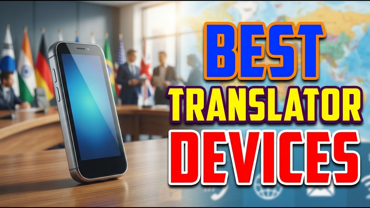 TOP 5 Best Language Translator Devices 2026