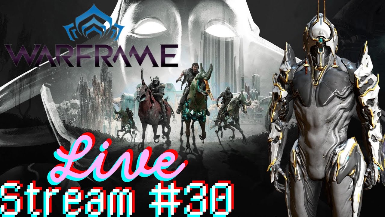 Warframe Lotus Gift with Steel Path 3000 hours played Live Stream #30
