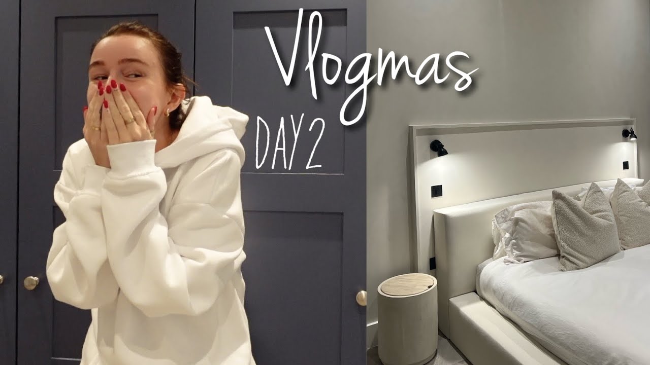 I created my dream bedroom! REVEAL! Vlogmas day 2