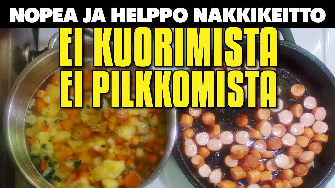 Nopea Nakkikeitto