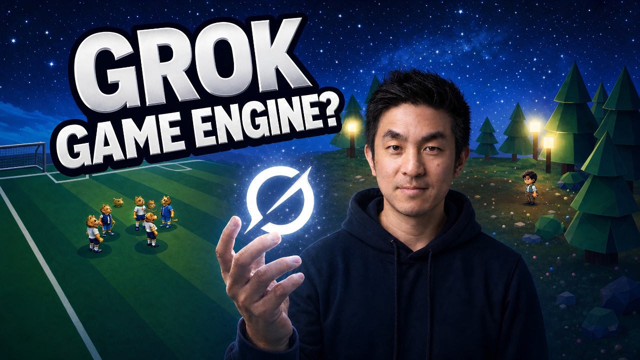 Grok Is Becoming the Best AI for Game Dev - I'm Going All In (Grok 4.5, Grok Imagine, Grok Build)
