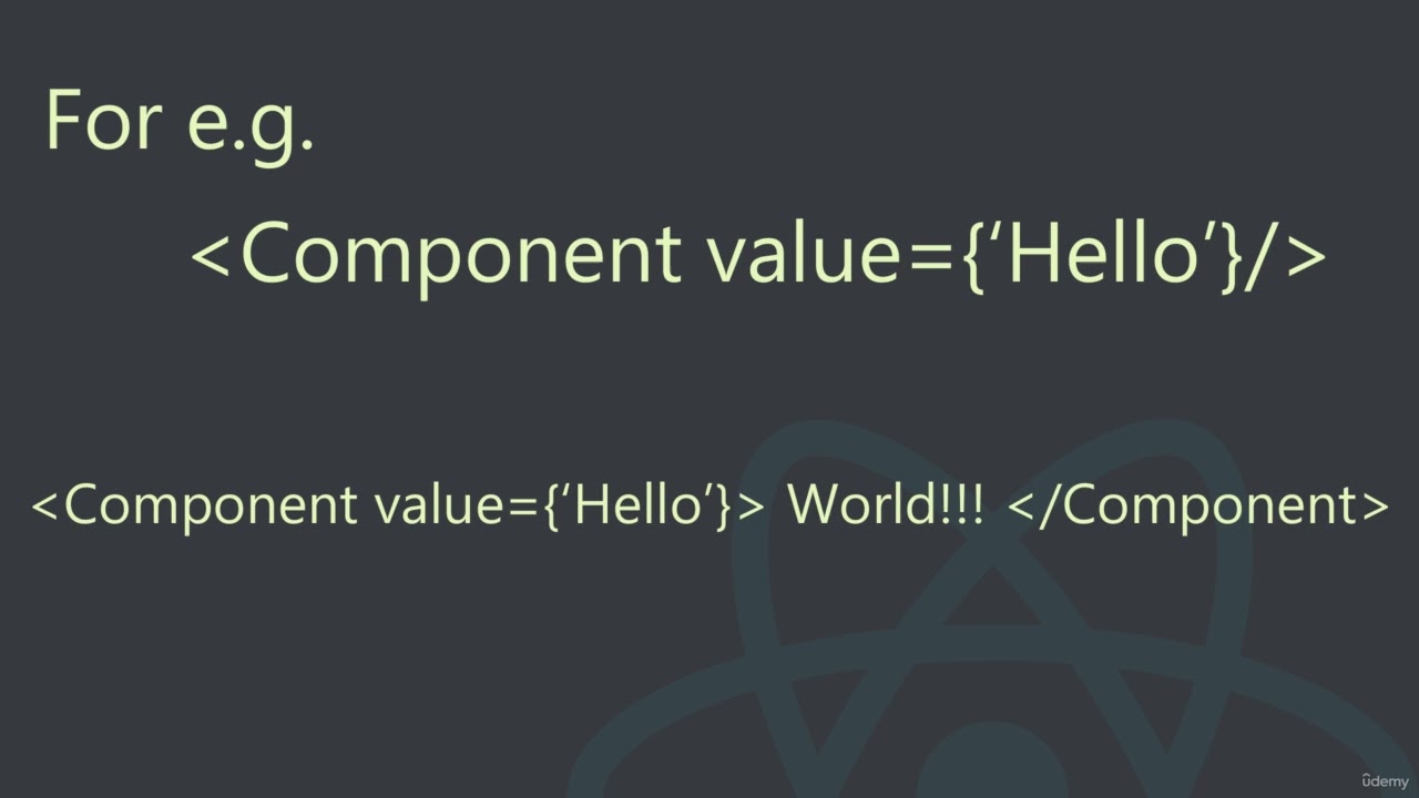 React Props & JSX Explained