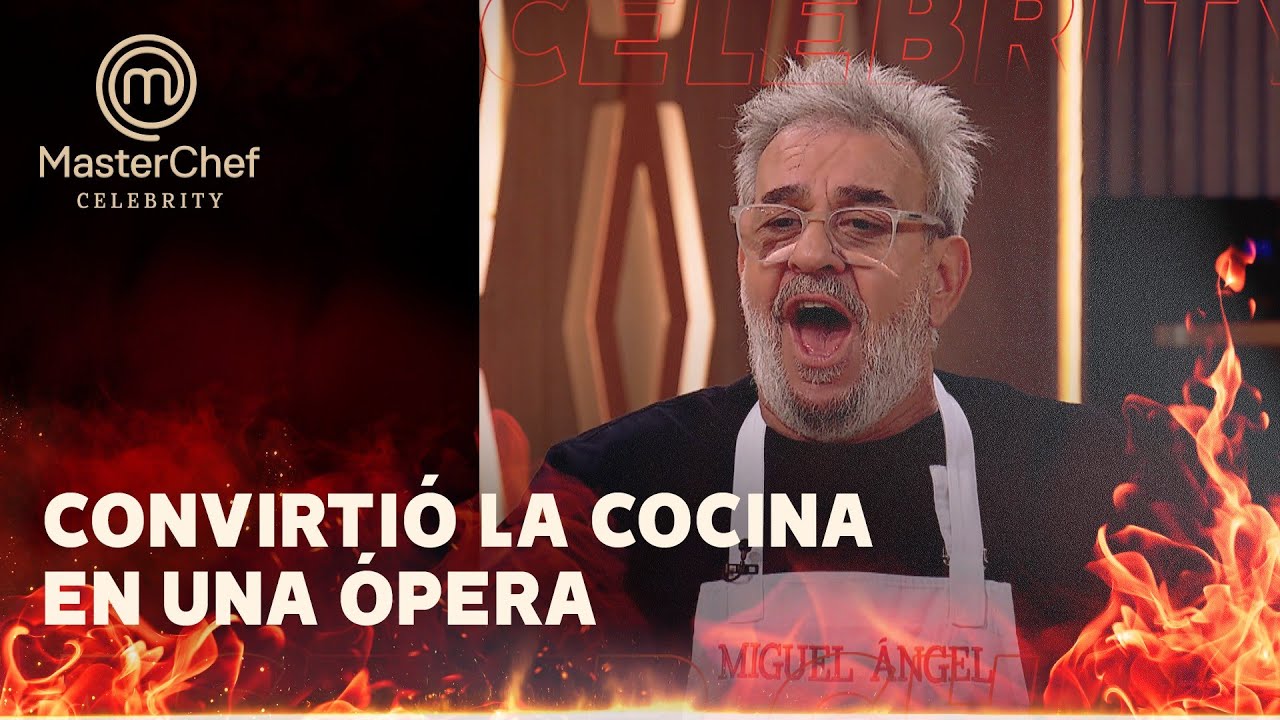 &ldquo;O sole mio&rdquo; en la cocina: Miguel &Aacute;ngel Rodr&iacute;guez convirti&oacute; Masterchef Celebrity en una &oacute;pera