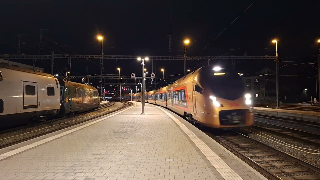 Ifahrt vom IR35 us Bern in Chur
