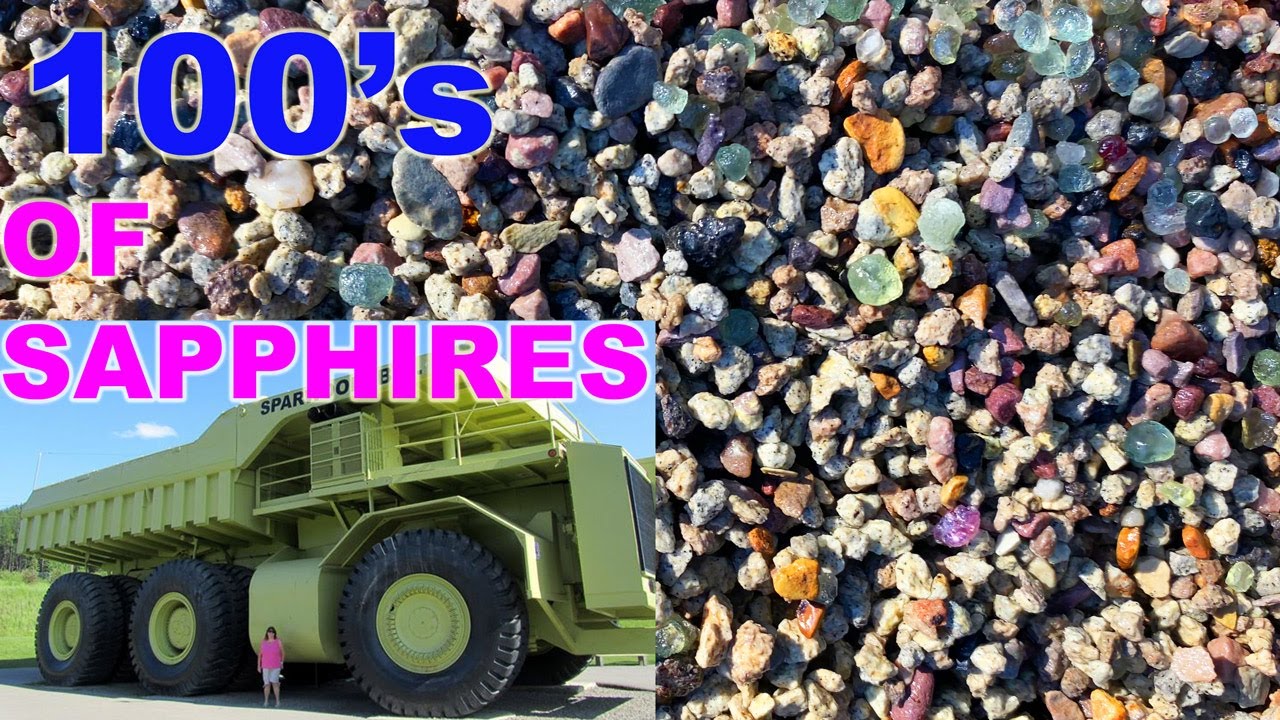 Rock Creek, Montana Sapphire Deposit. More than 100 per Gem Sieve. Time to Stake a Gemstone Claim?