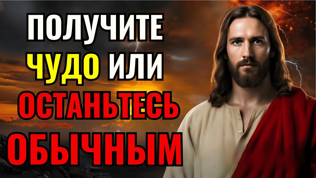✝️Бог говорит: Это послание отделяет серьезных людей | Послание Бога