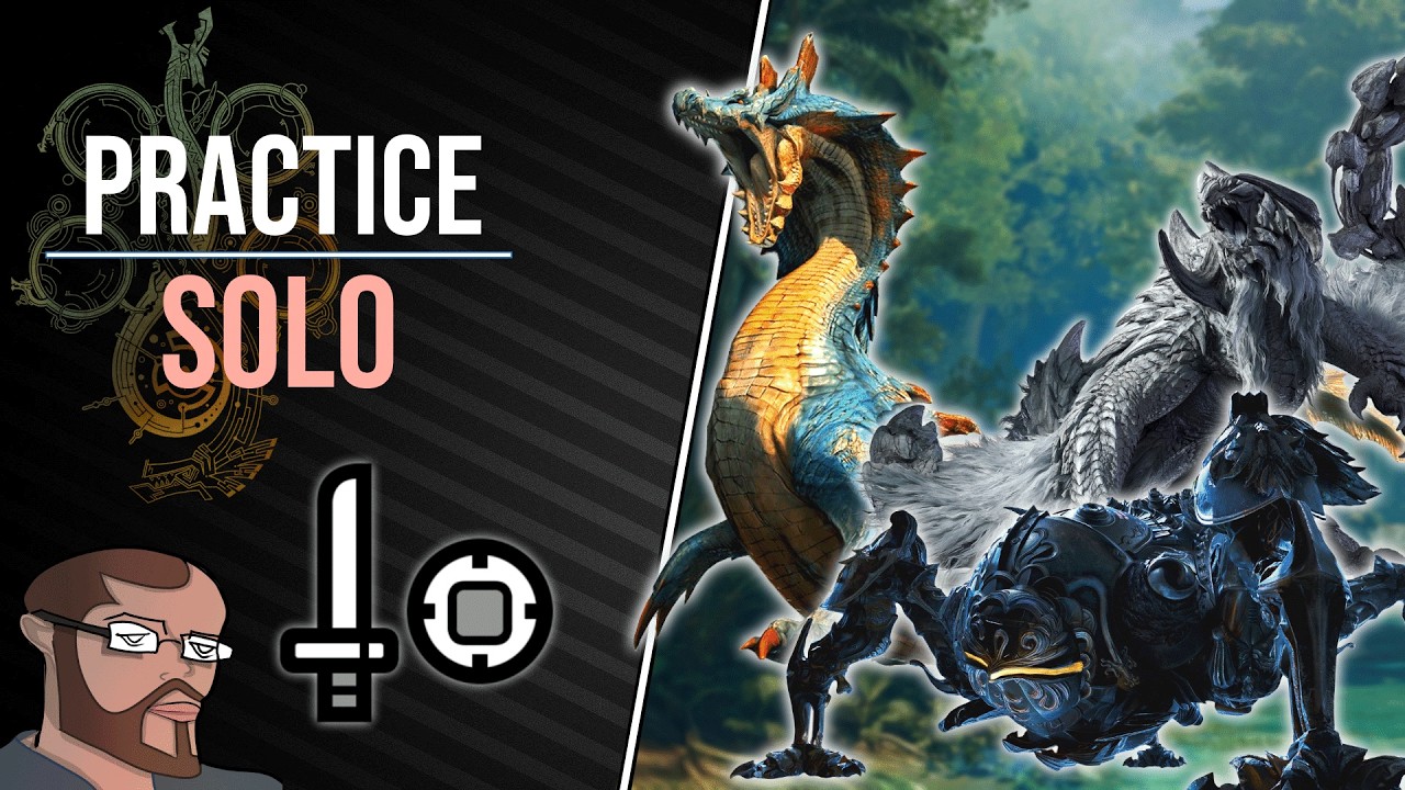MH Wilds | Sword and Shield Practice (Solo) Stream