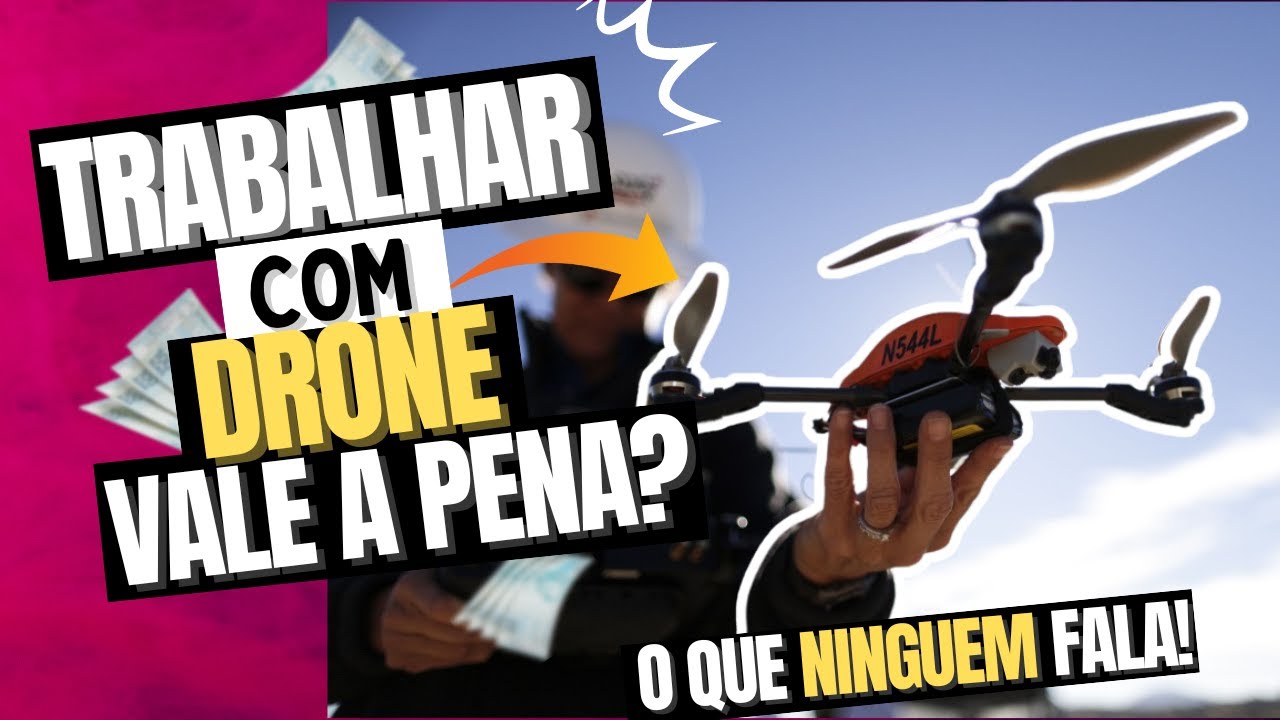 Vale a Pena Trabalhar com DRONES? Descubra o que Ningu&eacute;m te Conta! #2024 #drone
