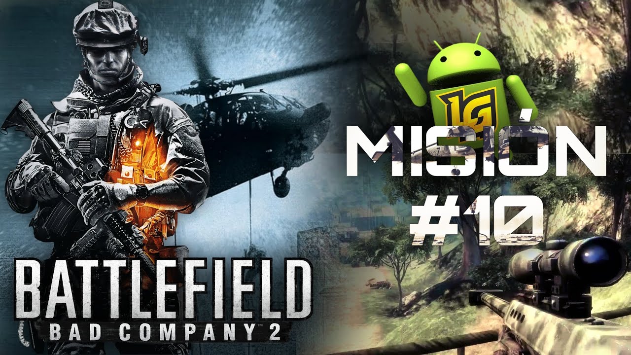 MISIÓN #10 (NADIE SE QUEDA ATRAS) BATTLEFIELD 2 BAD COMPANY EN ANDROID EMULADOR WINLATOR GLIBC 🤯📱🇨🇴