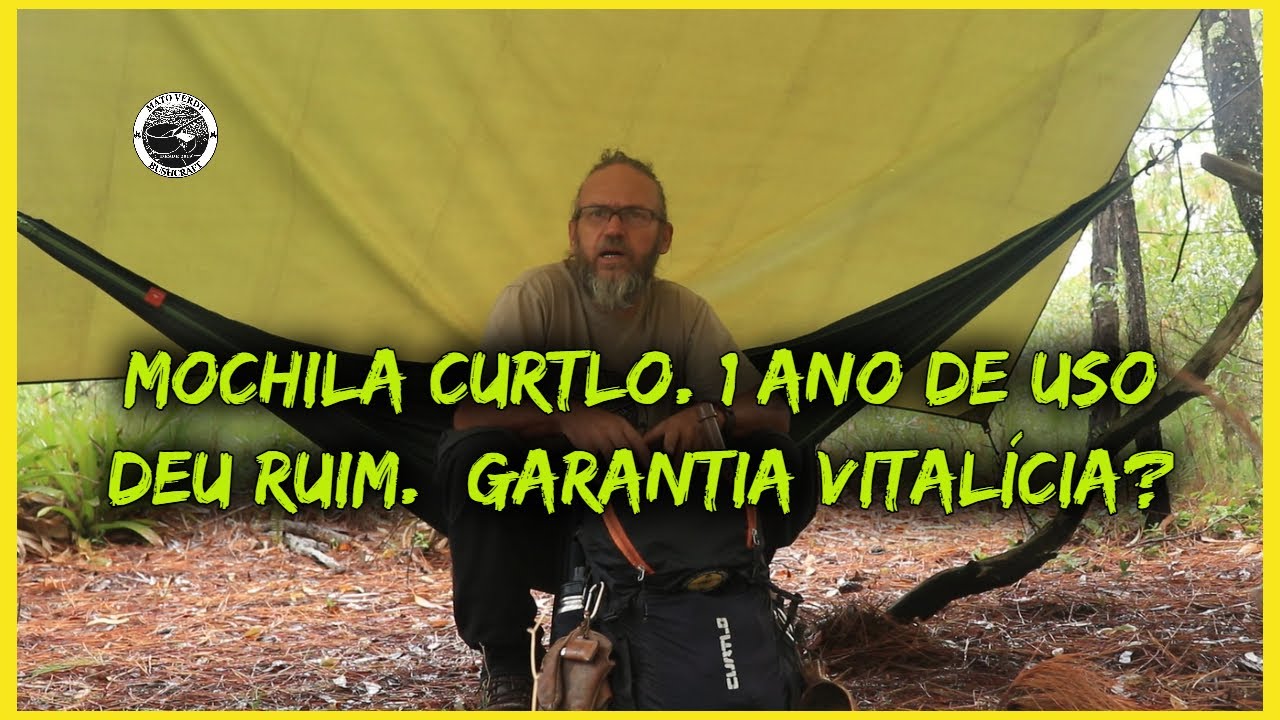 MOCHILA CURTLO 1 ANO DE USO / DEU RUIM/ GARANTIA VITALÍCIA FUNCIONOU?