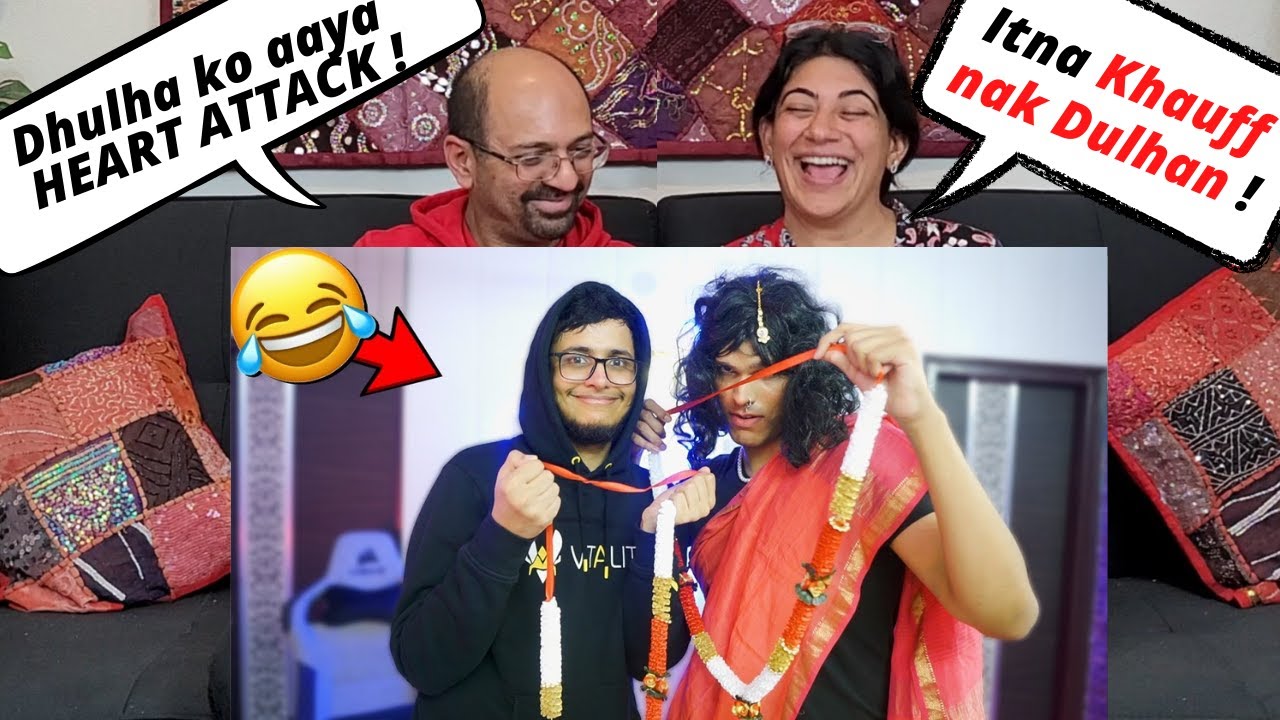 FAKE MARRIAGE PRANK on @Triggered Insaan | Mythpat | Reaction !!