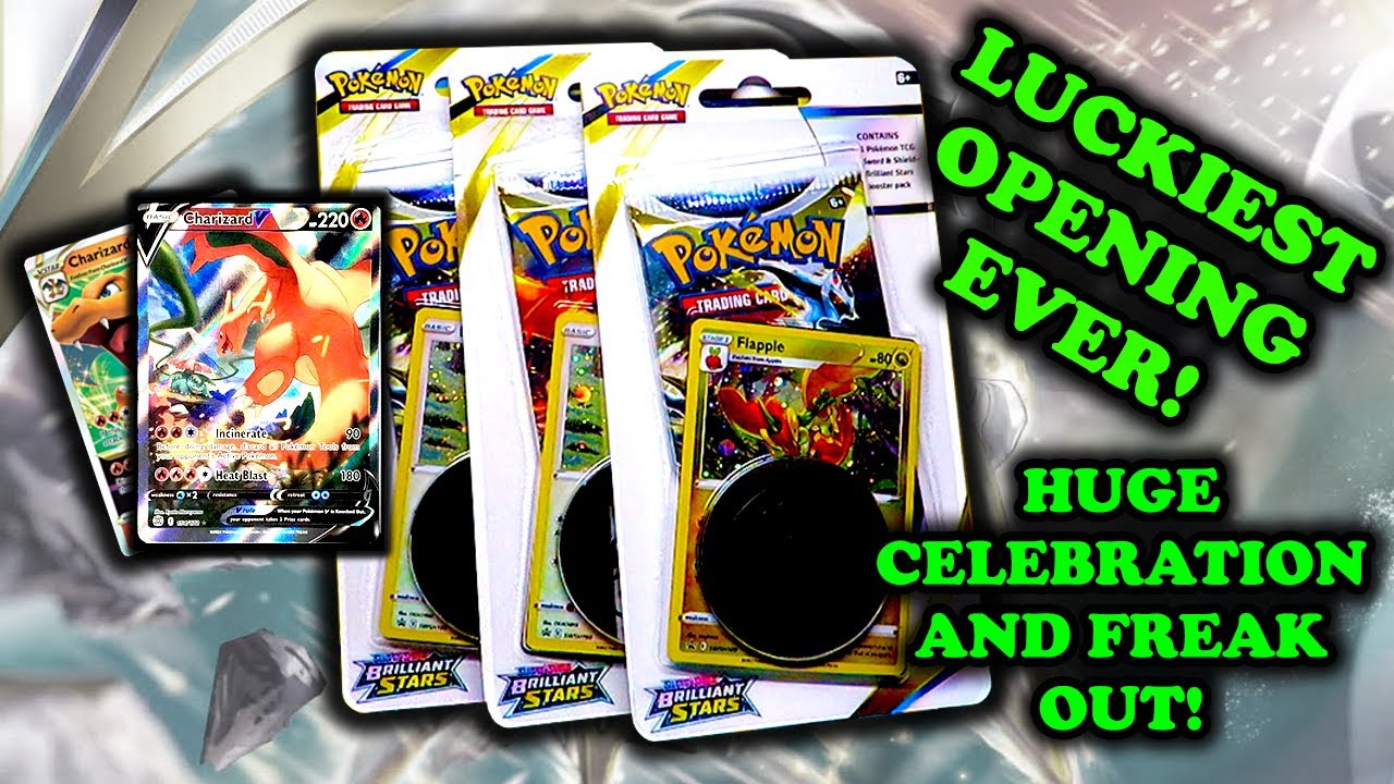 WE FINALLY PULLED THE ALT ART CHARIZARD! POKEMON BRILLIANT STARS LUCKIEST OPENING EVER!