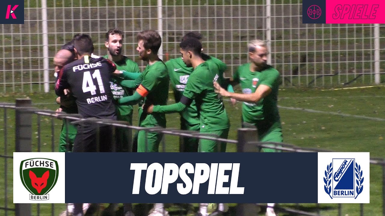 Last Minute Treffer entscheidet Spitzenspiel | F&uuml;chse Berlin - SV Empor Berlin (Berlin Liga)