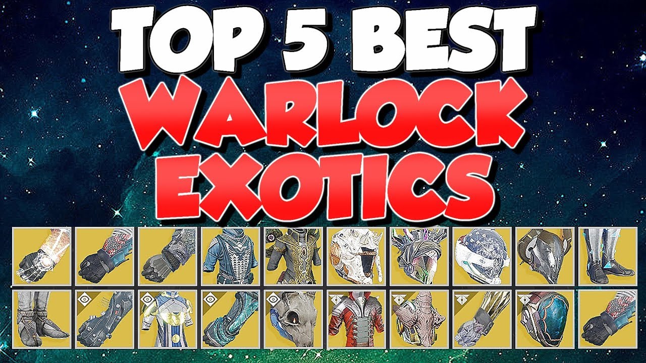 Top 5 BEST Warlock Exotics! [Destiny 2]