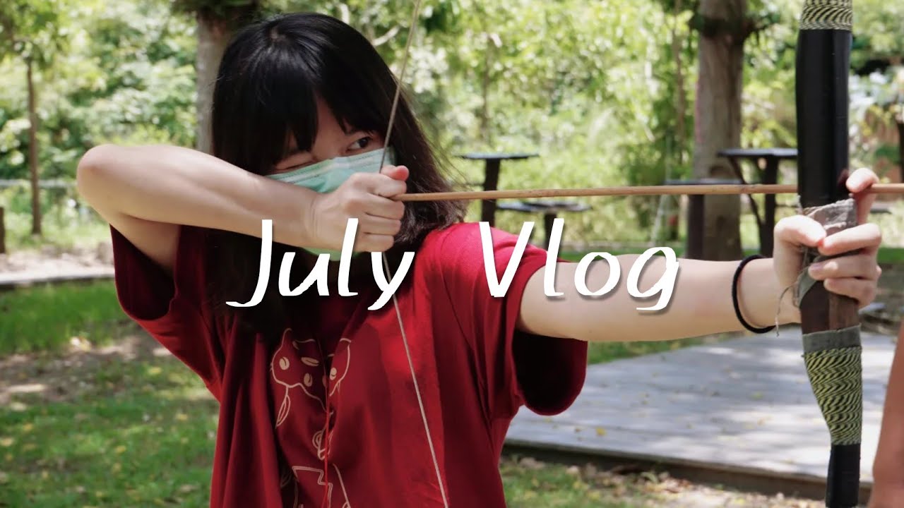 July Vlog ❁｜海洋公園、夏戀、帶營隊、PPT之夜✧◝(⁰▿⁰)◜✧