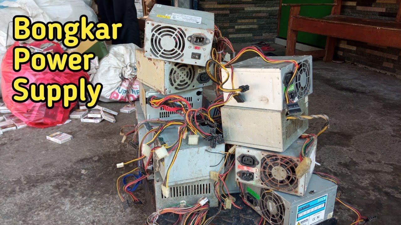 Wow..Inilah Hasil Bongkar 12 Kg Power Supply..