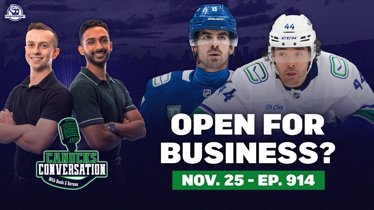 Canucks are open for business ft. Jeff Paterson | Canucks Conversation