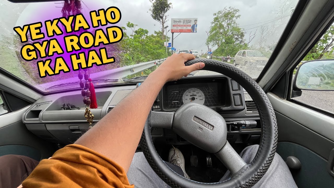 Maruti 800 Mein Gye Naadi Dekne Ye Kya Ho Gya Road Ka Hal | Maruti 800