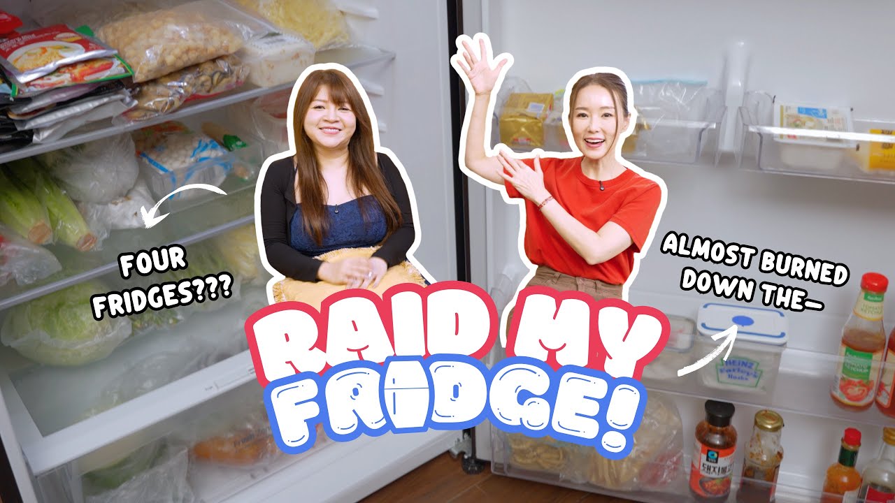 Yvonne Lim Raids Make-Up Artitst And Mother Of Three, Cynthia Oh’s Fridge! | Raid My Fridge EP18
