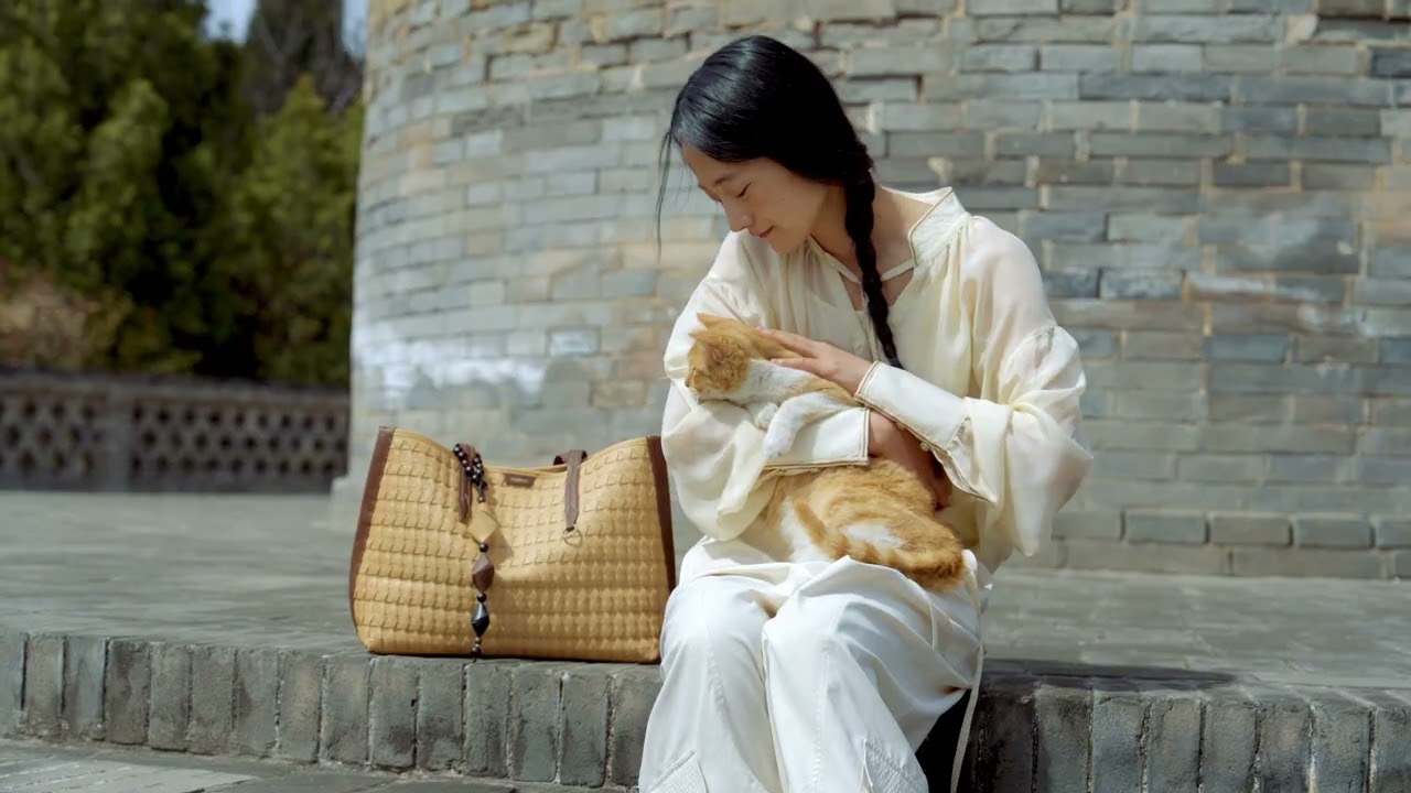 Songmont Lattice Tote Bag