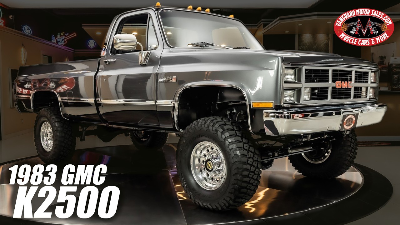 1983 GMC K2500 4X4 For Sale Vanguard Motor Sales #0503