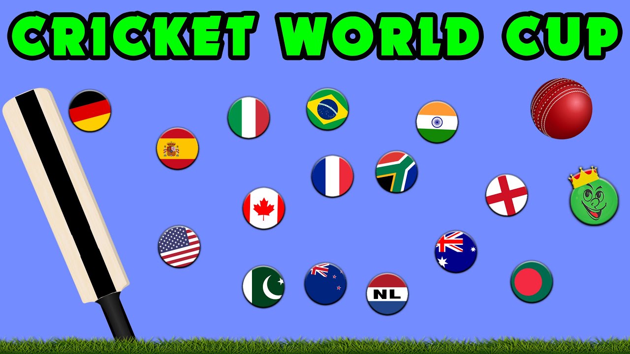 Cricket World Cup Marble Race 6 \ Marble Race King