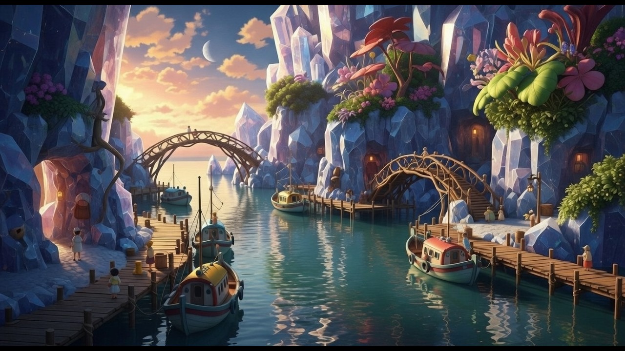 ✨ Anime Ghibli Atmosphere Music for Long Study & Quiet Nights,Sleep