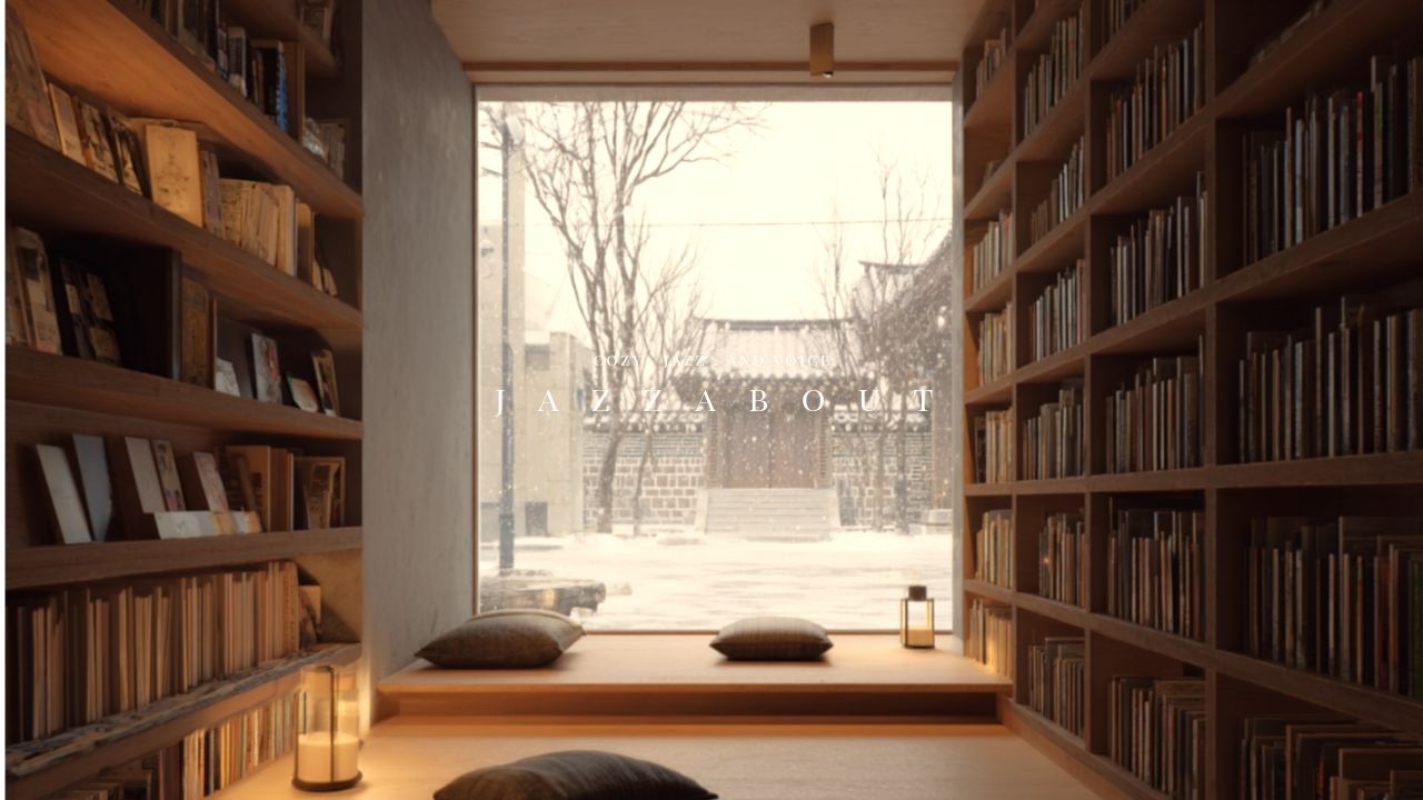 [playlist] 고궁의 겨울 ,책장을 넘기는 나만의 시간, 빈티지 재즈 | JazzAbout · Cozy Notes