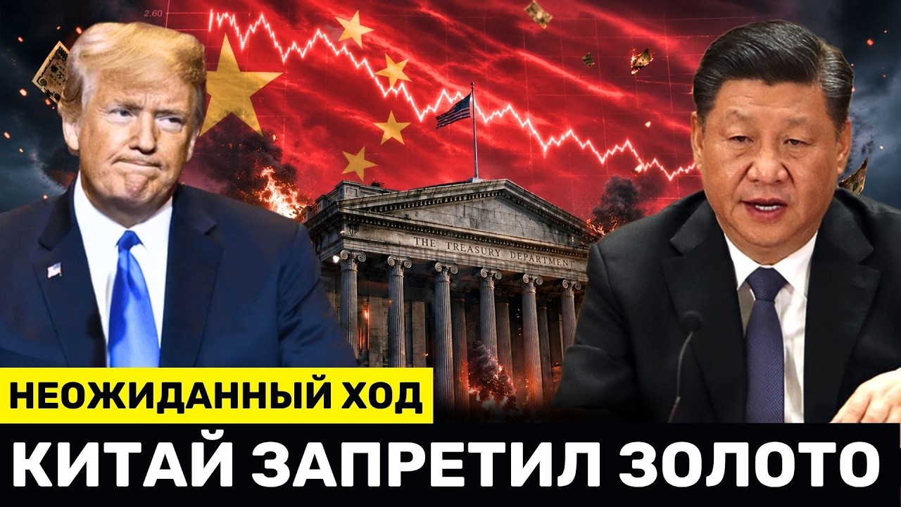 Китай ОСТАНОВИЛ Торговлю Золотом &ndash; Западные Рынки В Панике