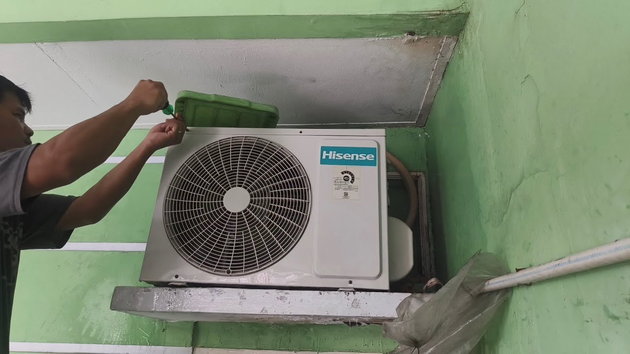 Routine Maintenance: Washing Hisense Split AC 