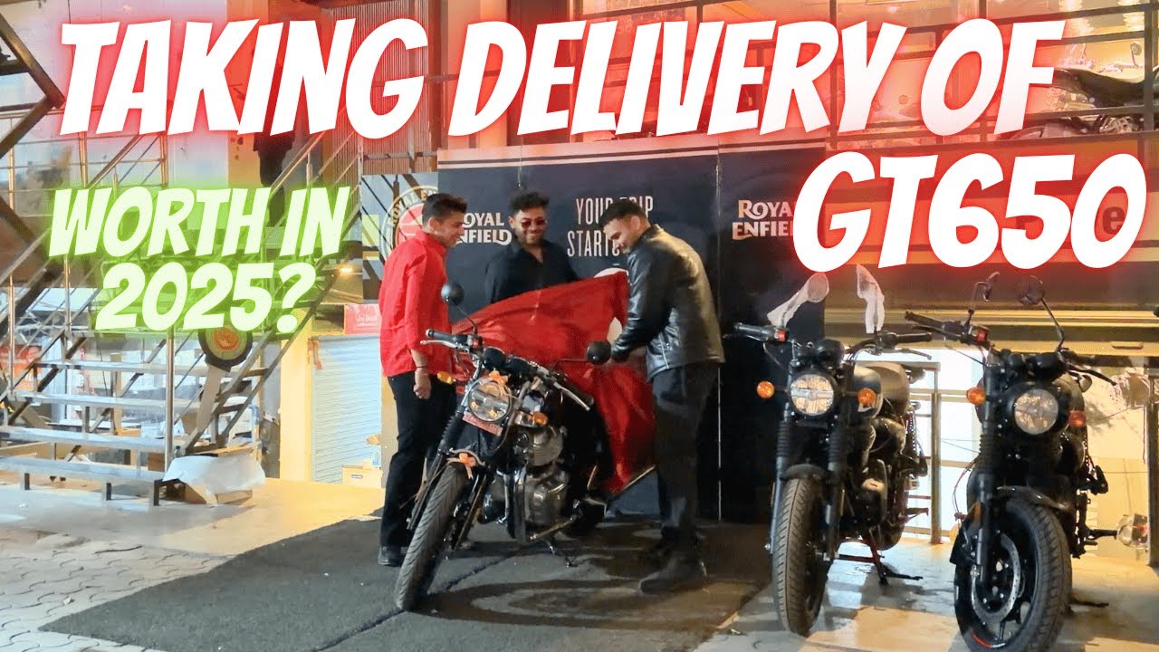 Taking Delivery of Continental GT650 | Royal Enfield