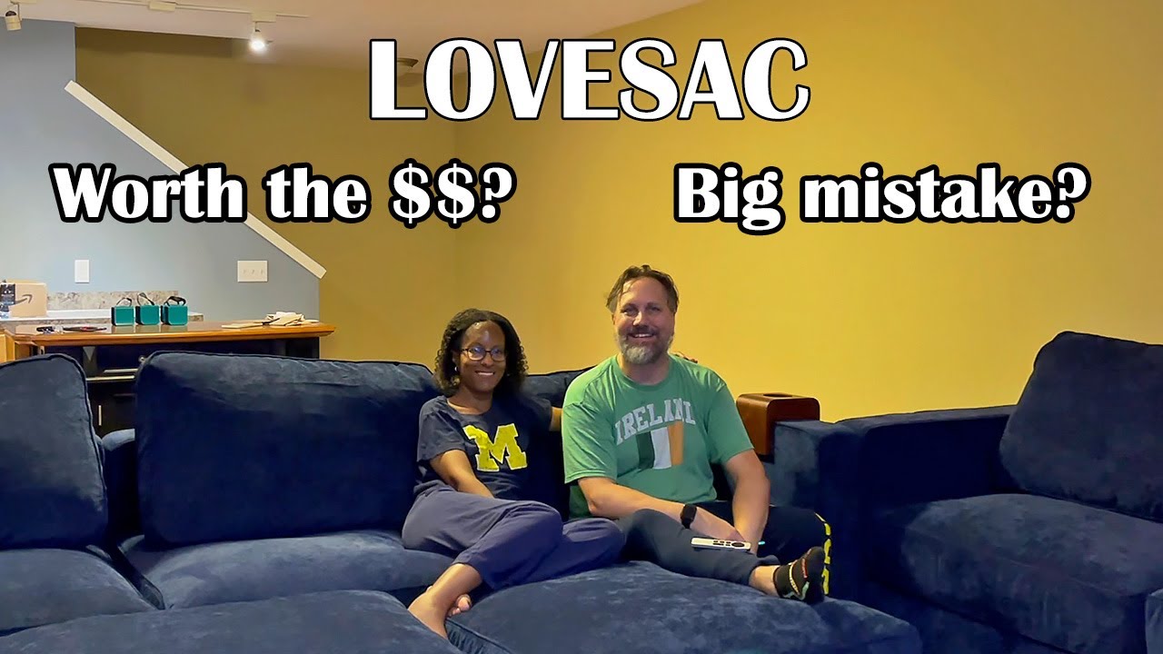 LoveSac Sactionals Arrive! Moving In Vlog | (Love Sac Sectional Assembly)