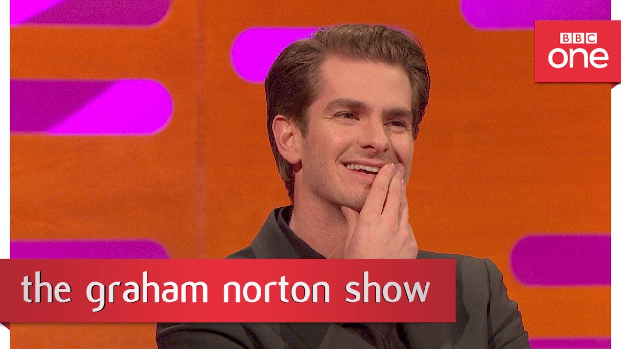 Andrew Garfield kisses Ryan Reynolds - The Graham Norton Show: 2017 - BBC