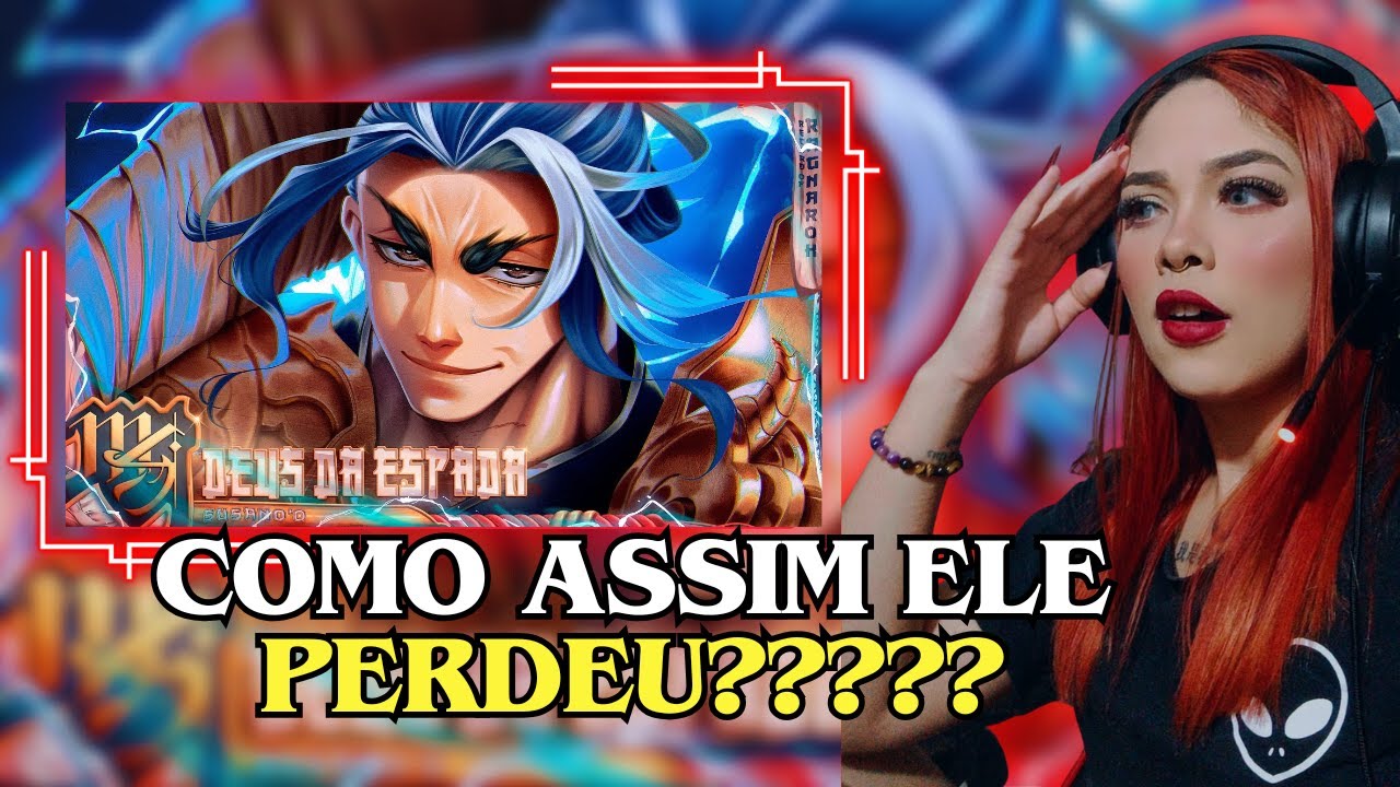 Susano'o (Shuumatsu no Valkyrie) - Deus Da Espada | M4rkim (Cherry Reacts)