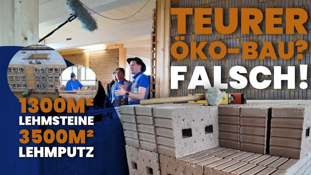 Nachhaltig bauen OHNE Mehrpreis: Das Lehmbau-Modellprojekt | Teil 1