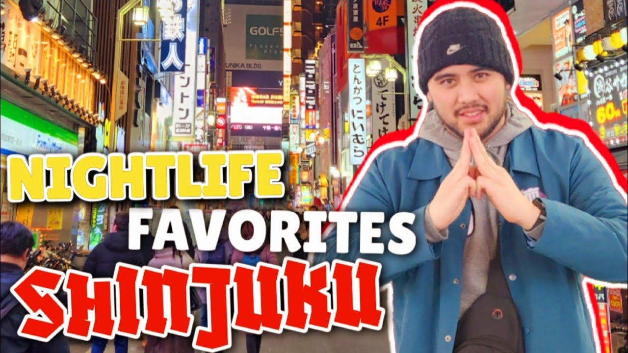My FAVORITE NIGHTLIFE Spots In TOKYO