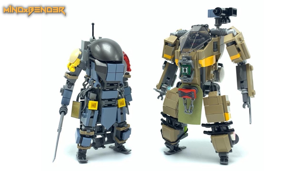 Desert Banshee и King Henry 2.0 — Lego Mech Suit MOCs! #lego #exo