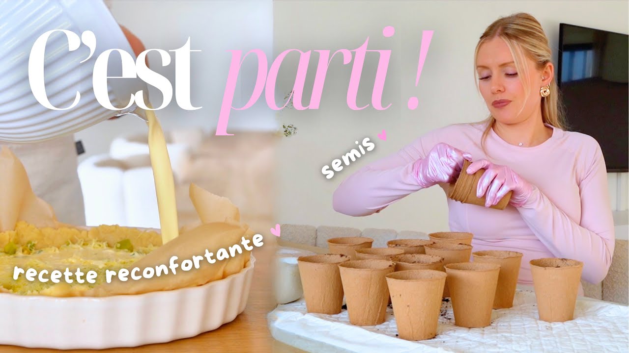 🌼🪴 Je prépare DÉJÀ le PRINTEMPS : semis, terrasse, cuisine