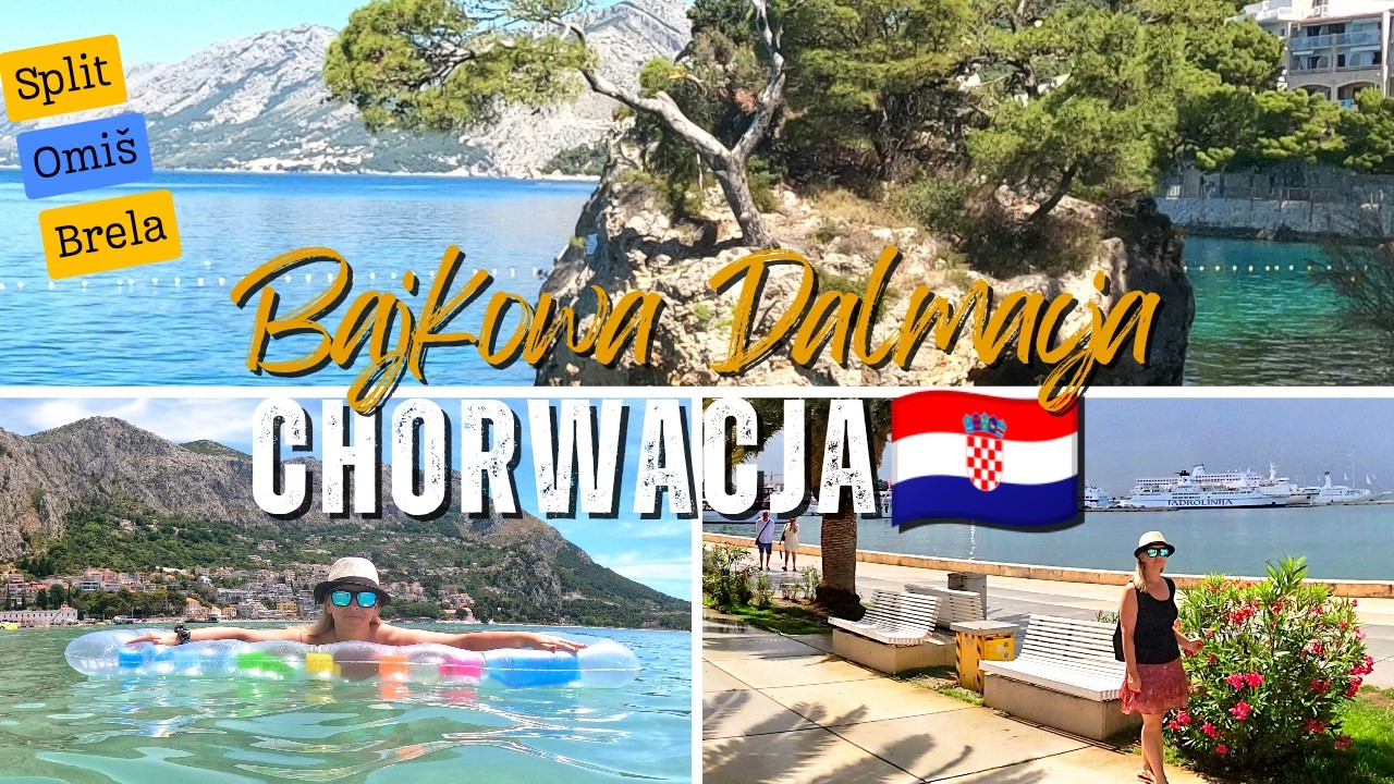 Bajkowa Dalmacja.🇭🇷Chorwacja.Split.Omiš.Brela.#split #omis#brela#dalmacja#trip