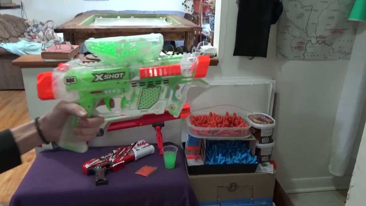 My Foam Blaster Favourites — Not Really, Because I Am Looking At My Gel Blasters!