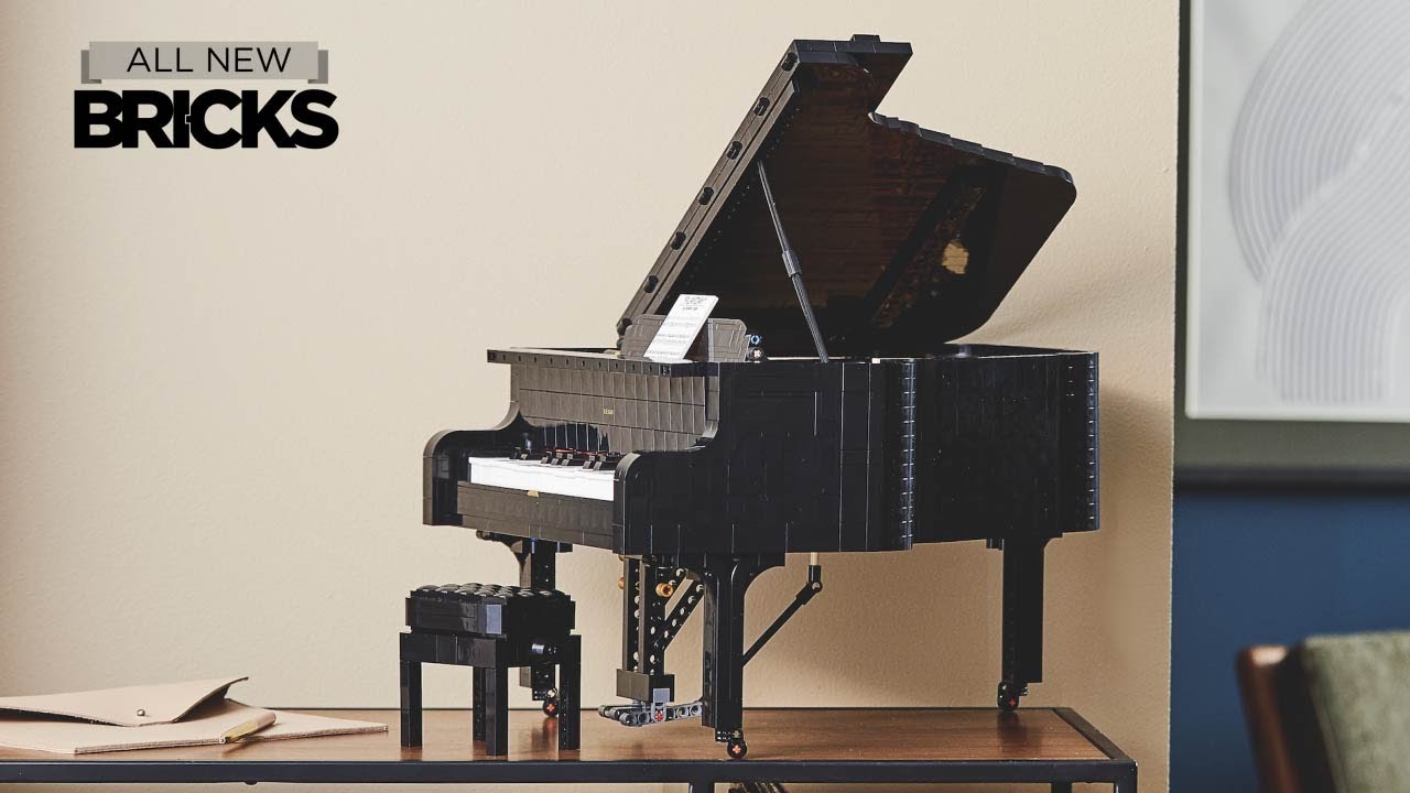 Lego Ideas 21323 Grand Piano Press Release - Available August 1, 2020 - $349.99