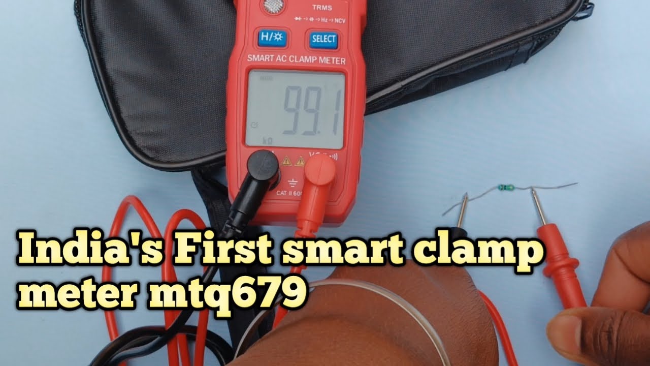 Sigma MTQ679 clamp meter unboxing and review