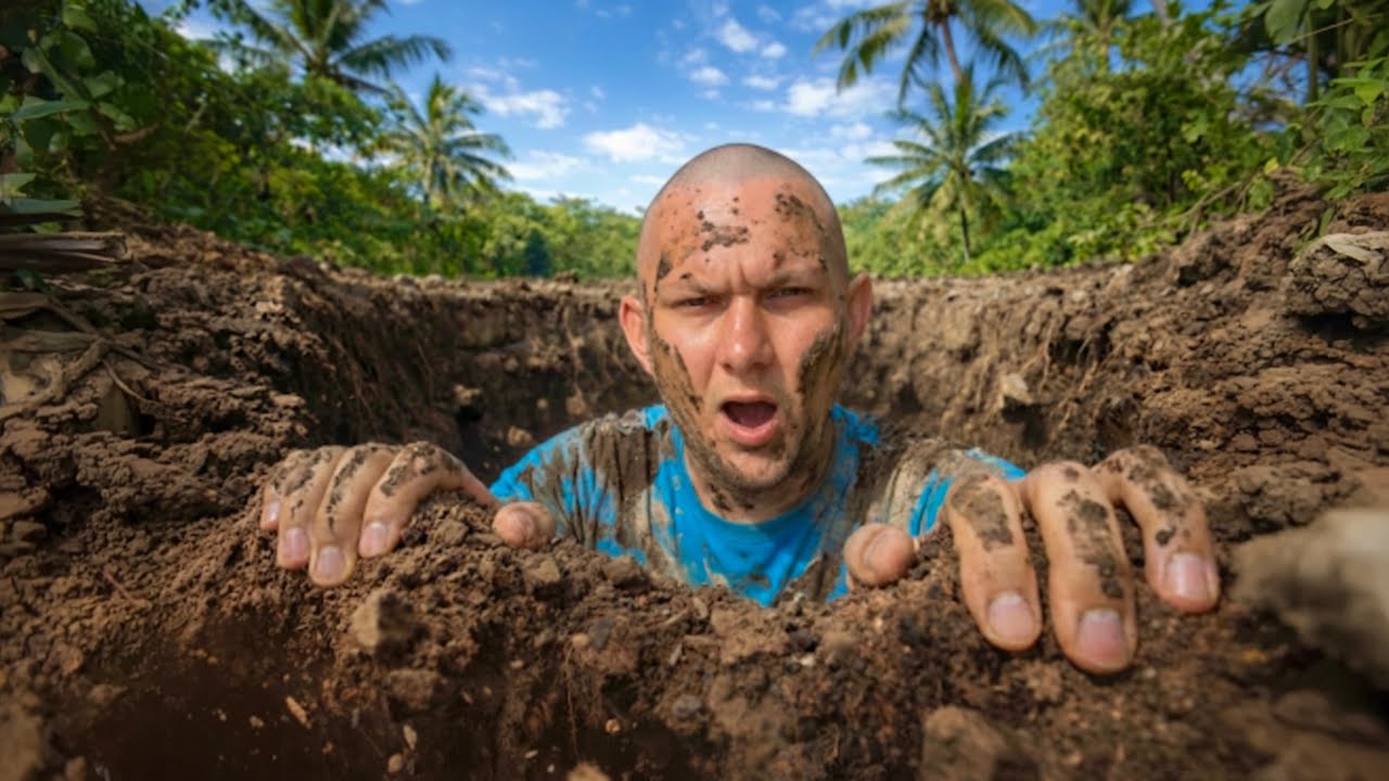 I Fell Into A Giant Sinkhole!