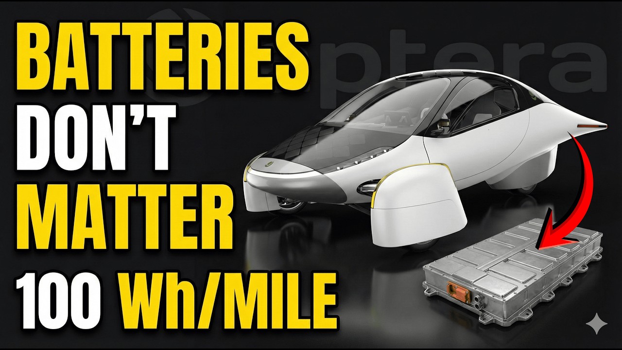 Aptera&rsquo;s Efficiency Is So Good, Batteries Don&rsquo;t Matter Anymore