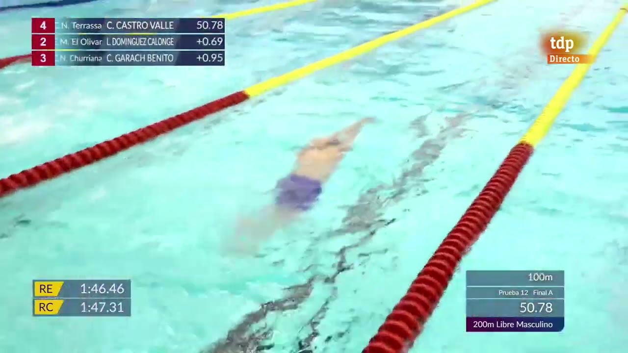 Final 200m Libres Masculino | CXI Campeonato de España Absoluto de verano 