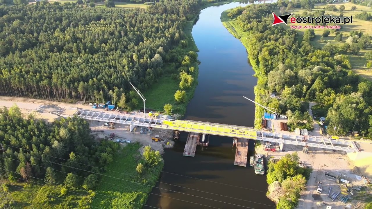 Budowa trzeciego mostu przez rzekę Narew w Teodorowie